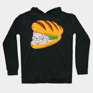 Sandwich Cat Hoodie